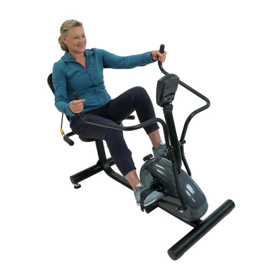 Fully Assembled Recumbent Cross Trainer for Seniors