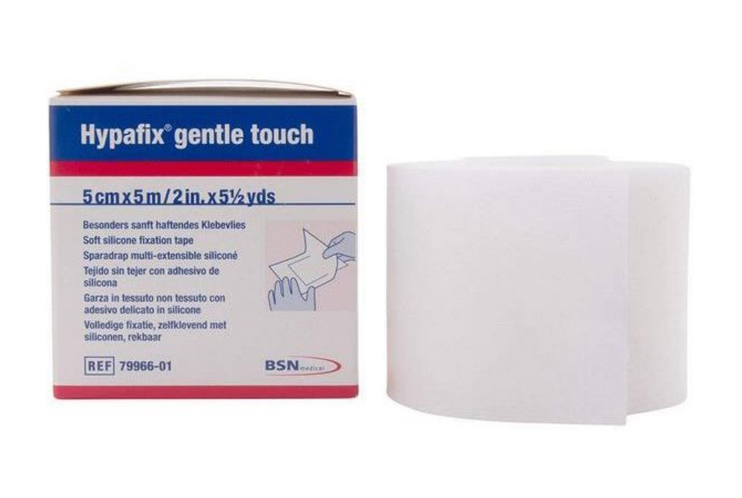 Hypafix Gentle Touch Dressing Retention Tape with Liner 10 cm X 2m
