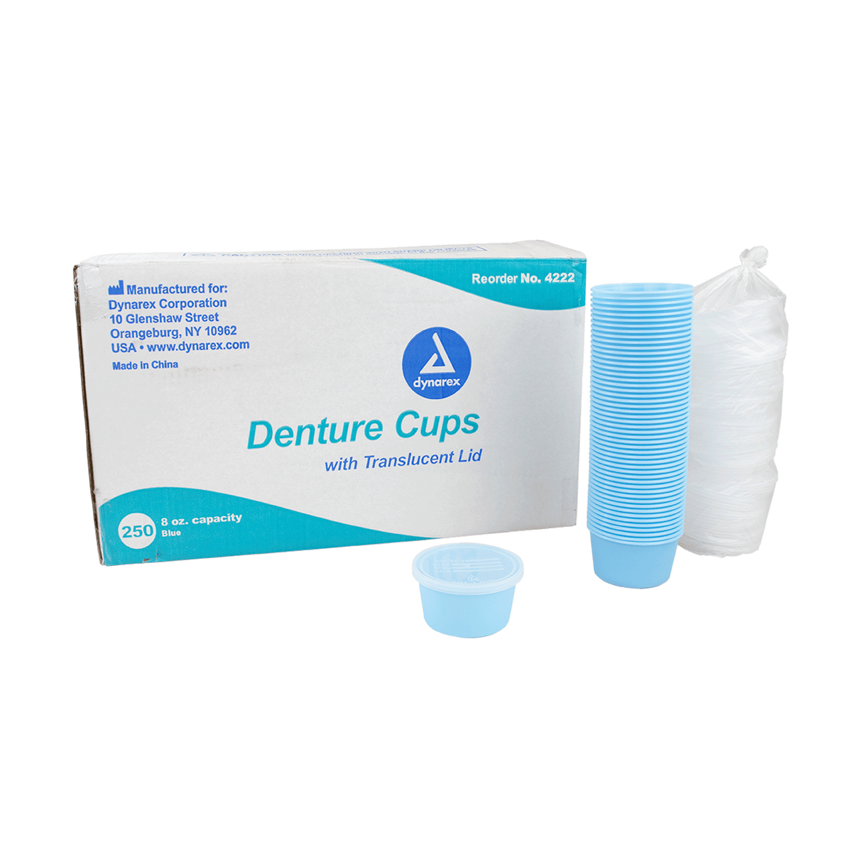 Denture Cup with Lid