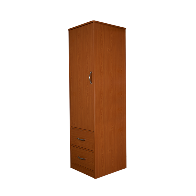 One Door with Two Drawer Wardrobe