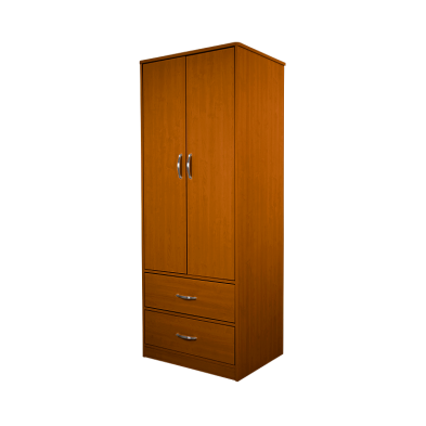 Two Door with Two Drawer Wardrobe