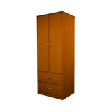 Two Door with Two Drawer Wardrobe