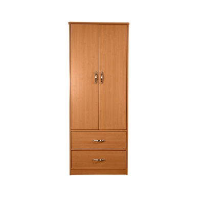 Two Door with Two Drawer Wardrobe