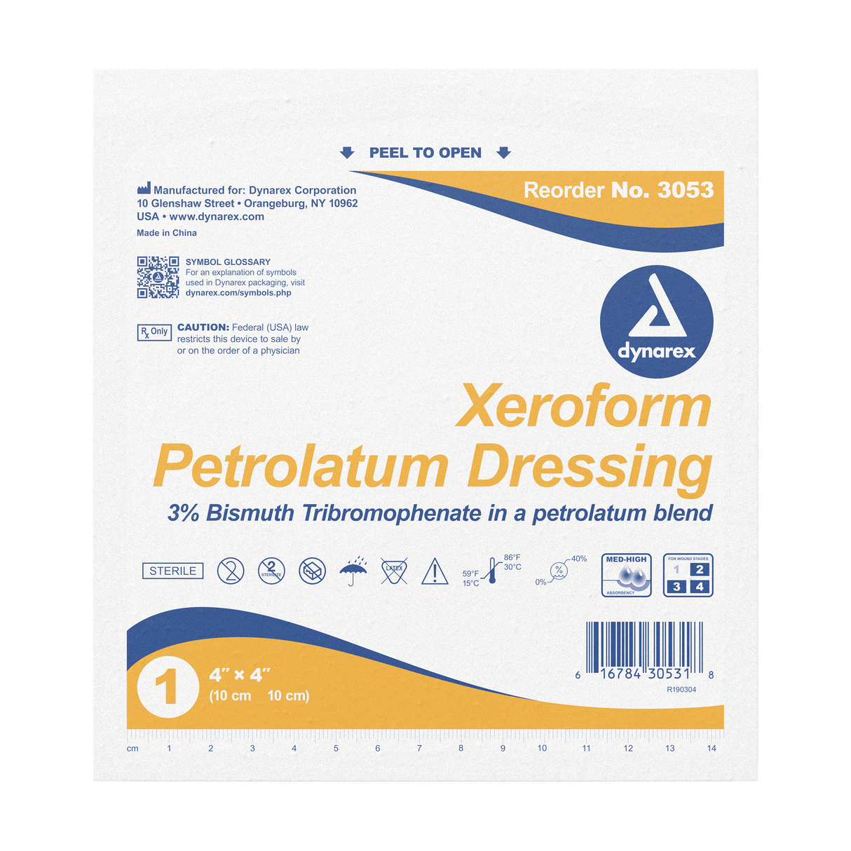 Xeroform Gauze Dressing