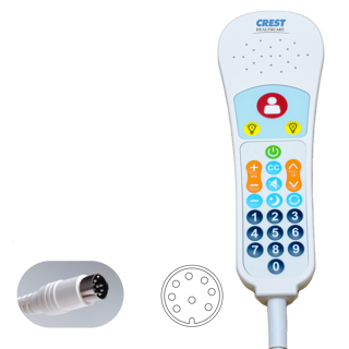 Gen4 DA Pillow Speaker Rauland 8-Pin DIN