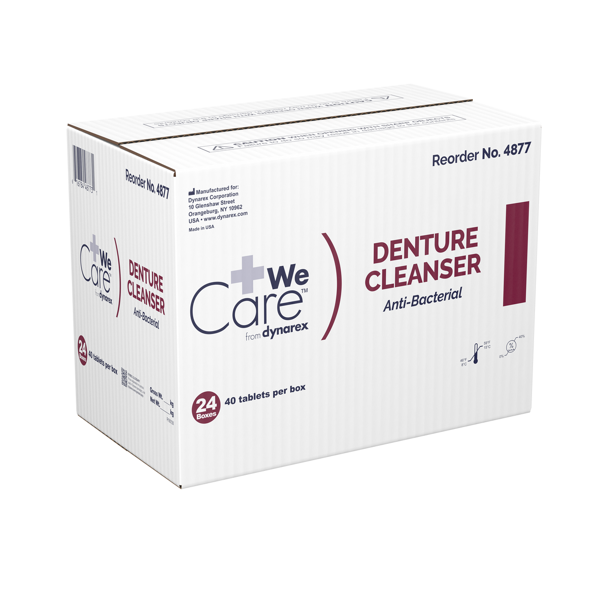 Dynarex Denture Cleaning Tablets