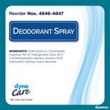 Deodorant Pump Spray 4 oz