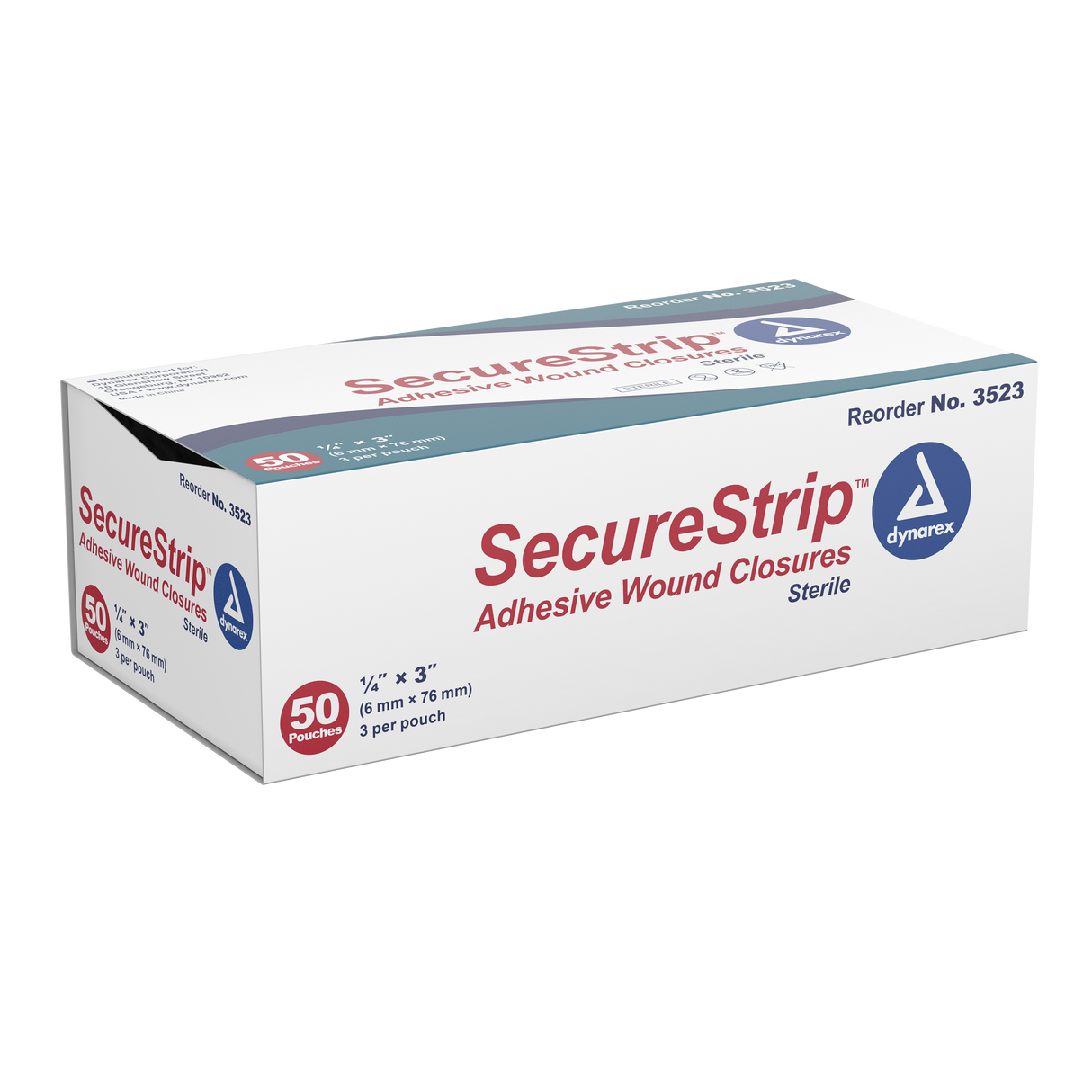 SecureStrip Adhesive Wound Closures Sterile