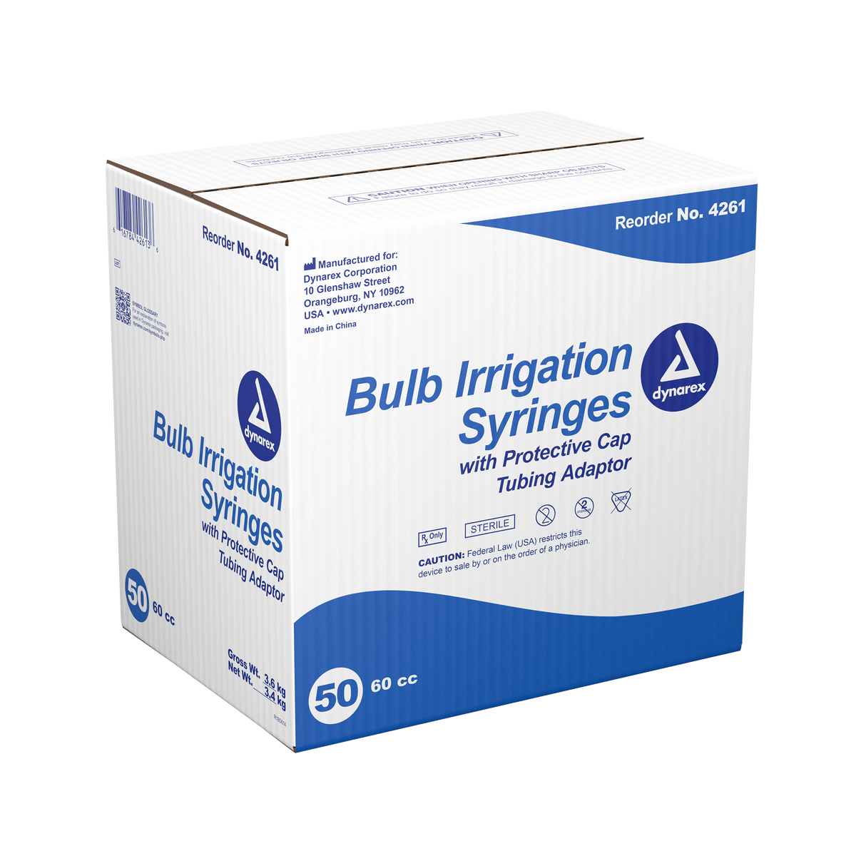 Bulb Irrigation Syringe 60cc