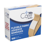 Adhesive Flexible Fabric Bandages Sterile