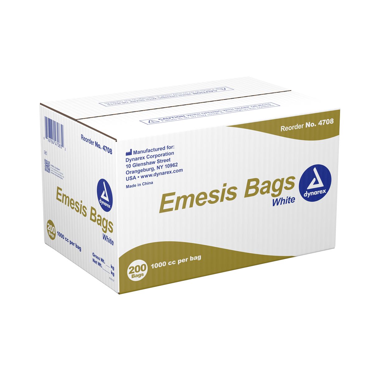 Emesis White Bag