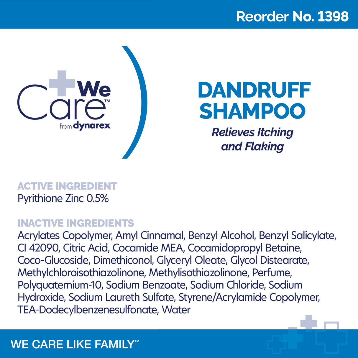 Dandruff Shampoo, 12oz