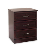 Hamilton Collection 3 Drawer Bedside Cabinet 24” X 16” X 30”