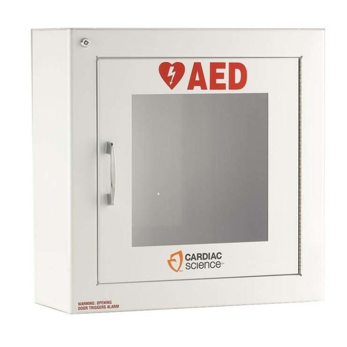 Cardiac Science Standard Size AED Cabinet with Audible Alarm