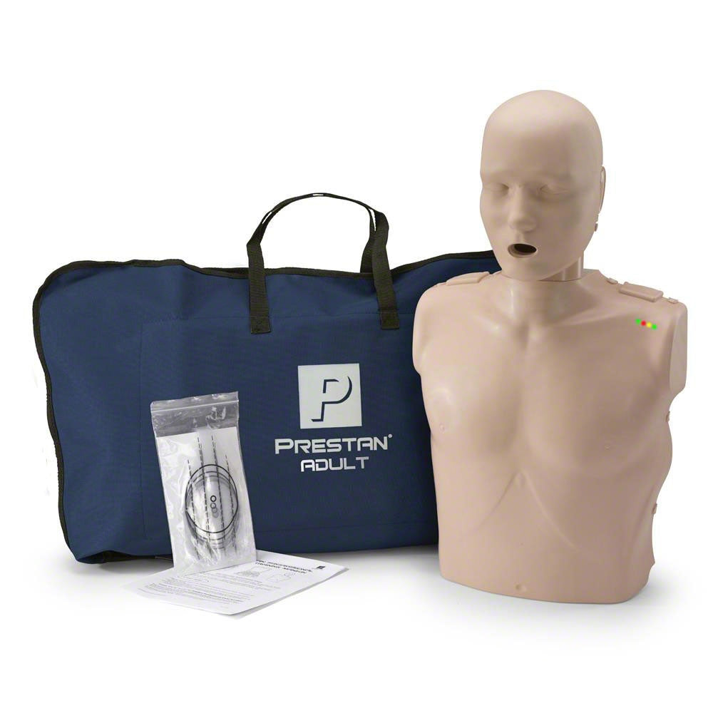 Prestan Medium Skin Manikin Single with CPR Monitor