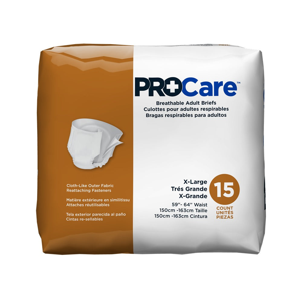 Procare Breathable Adult Briefs