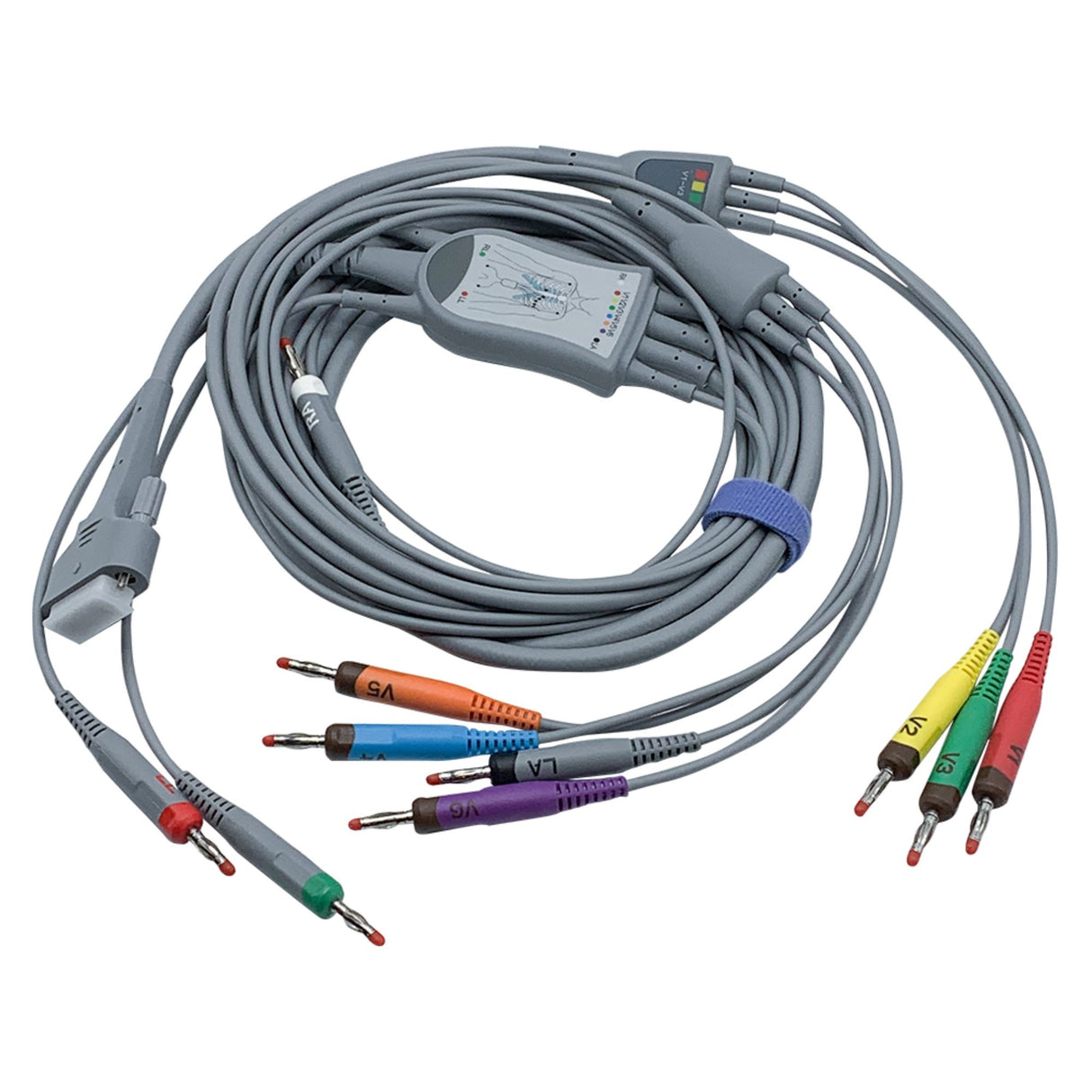 Edan ECG Cable with 4mm Banana Connector