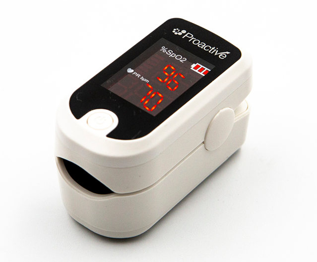 Proactive Finger Pulse Oximeter