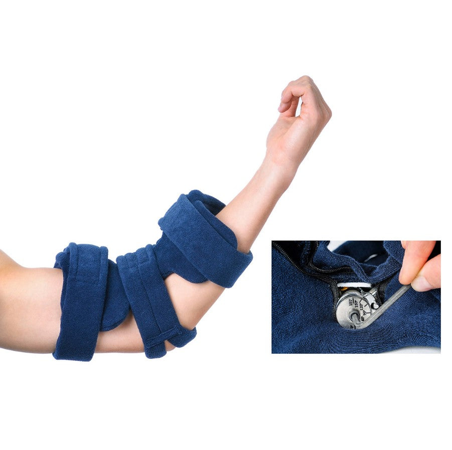 ComfySplints Comfyprene Spring Loaded Goniometer Elbow Orthosis