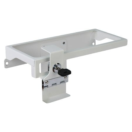 Detecto Metal Sharps Container Holder with Accessory Rail for Rescue Cart