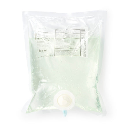 Mckesson Refill Bag Hand Sanitizer Ethyl Alcohol Gel with Aloe
