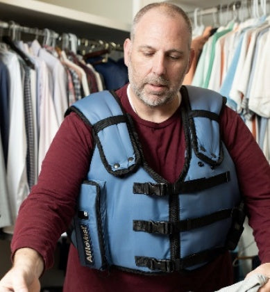 Afflovest Mobile Airway Clearance Therapy HFCWO Vest