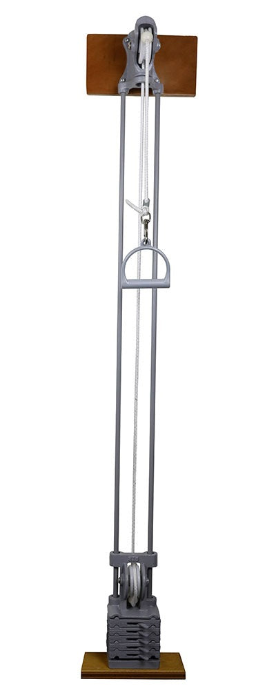 Single Pulley Weight System with Single Column Stack