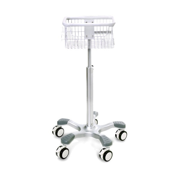 Edan Center Pole Trolley Roll stand with Basket and Locking Casters for GT-300