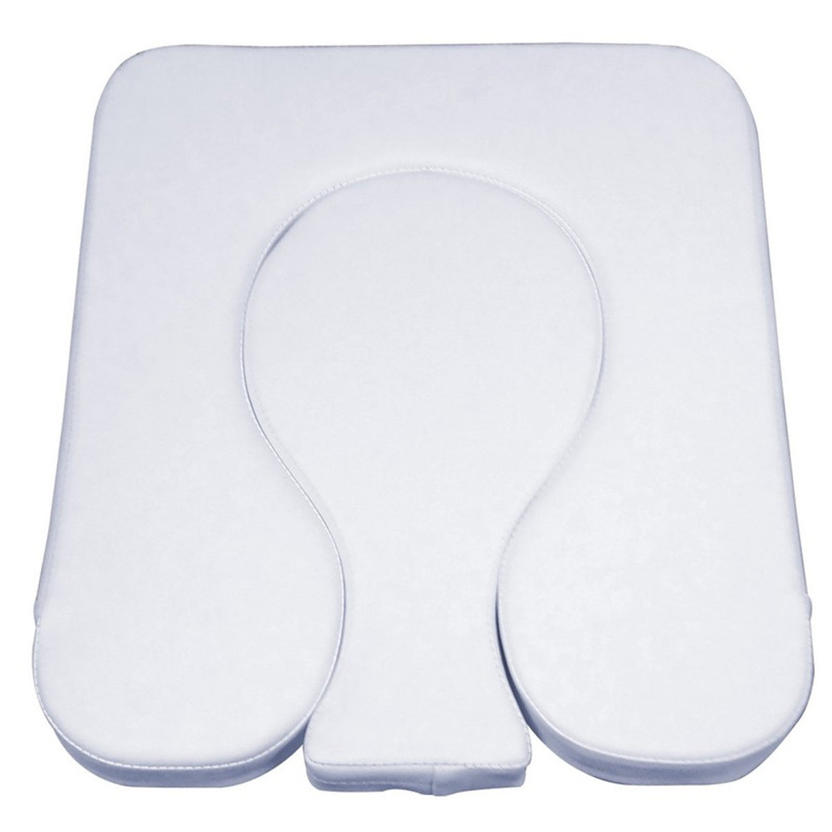 Replacement Shower Chair Commode Seat, Deluxe Dual Soft Seat