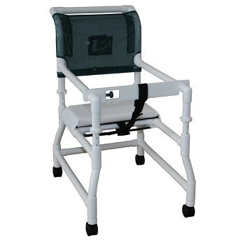 MJM PVC Plastic Walker with 3" Casters 300 lb