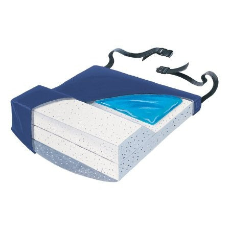 Anti-Thrust Gel Pod Cushion for Geri Chair with LSII Cover