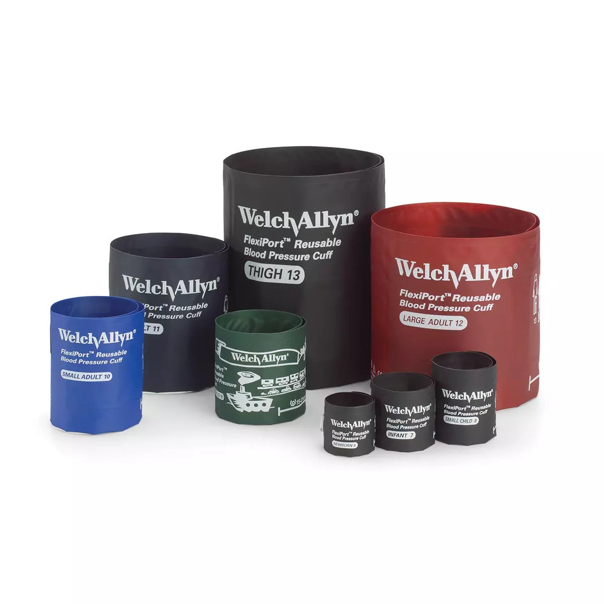 Welch Allyn FlexiPort Reusable Blood Pressure Cuff