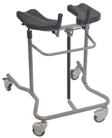 Eva Walkers Pneumatic Hospital Width Directional Casters