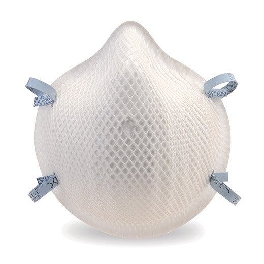 Particulate Respirator Mask Moldex Industrial N95 Not Rated Elastic Strap