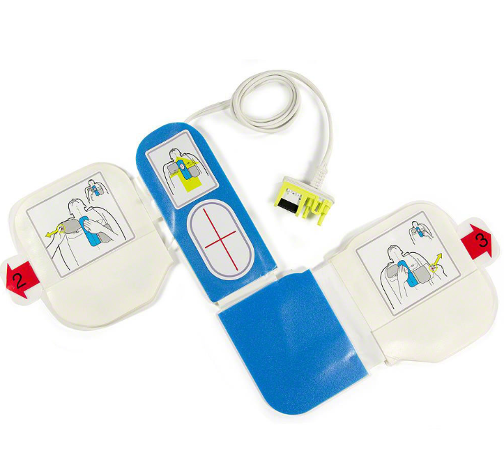 One Piece Electrode Pad With Real CPR Help