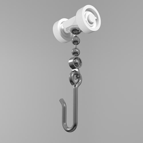 Ball and Chrome Plated Chain Hook