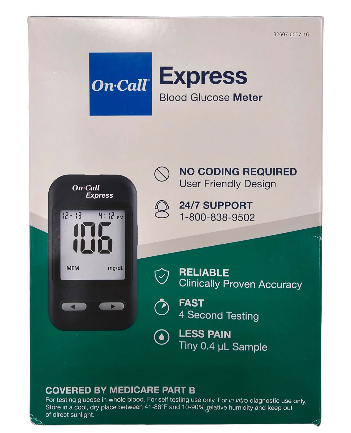 On Call Express Blood Glocuse Meter