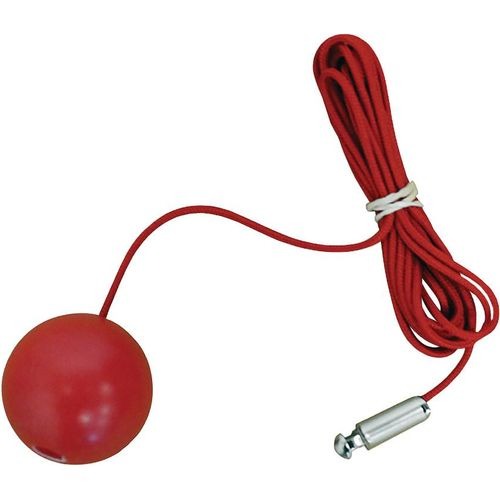 Red Nylon Pullcord with Red Weighted Ball and 10V Connector