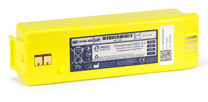 CS Battery for Powerheart G3 Only