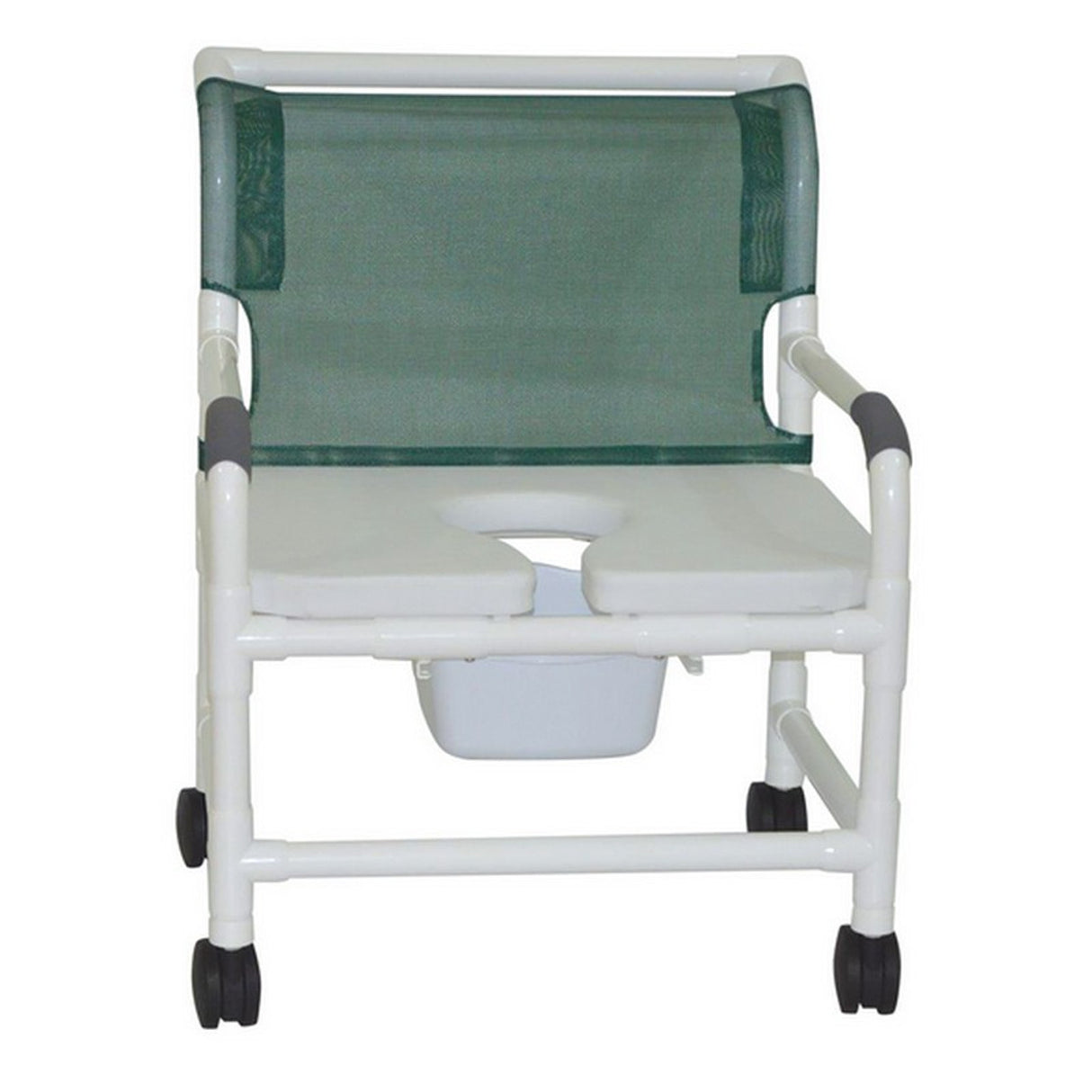 Wide Shower Chair with Full Suport Soft Seat 24" Internal Width 375 lb