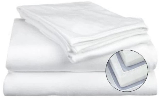 Knitted Bariatric Fitted Sheets White