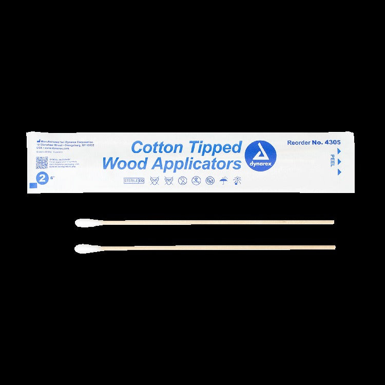 Cotton Tipped Wood Applicators