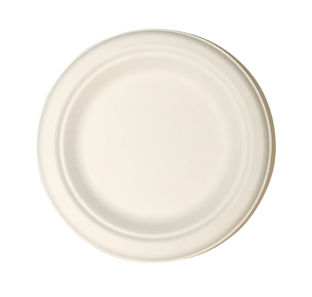 Compostable Bagasse Round Plate