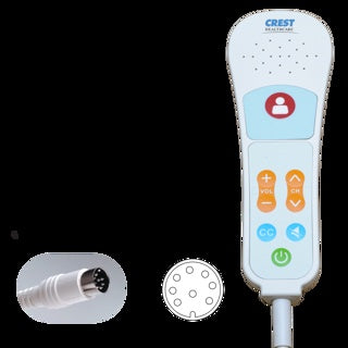 Crest Healthcare Pillow Speaker Elite Digital Rau 8PD