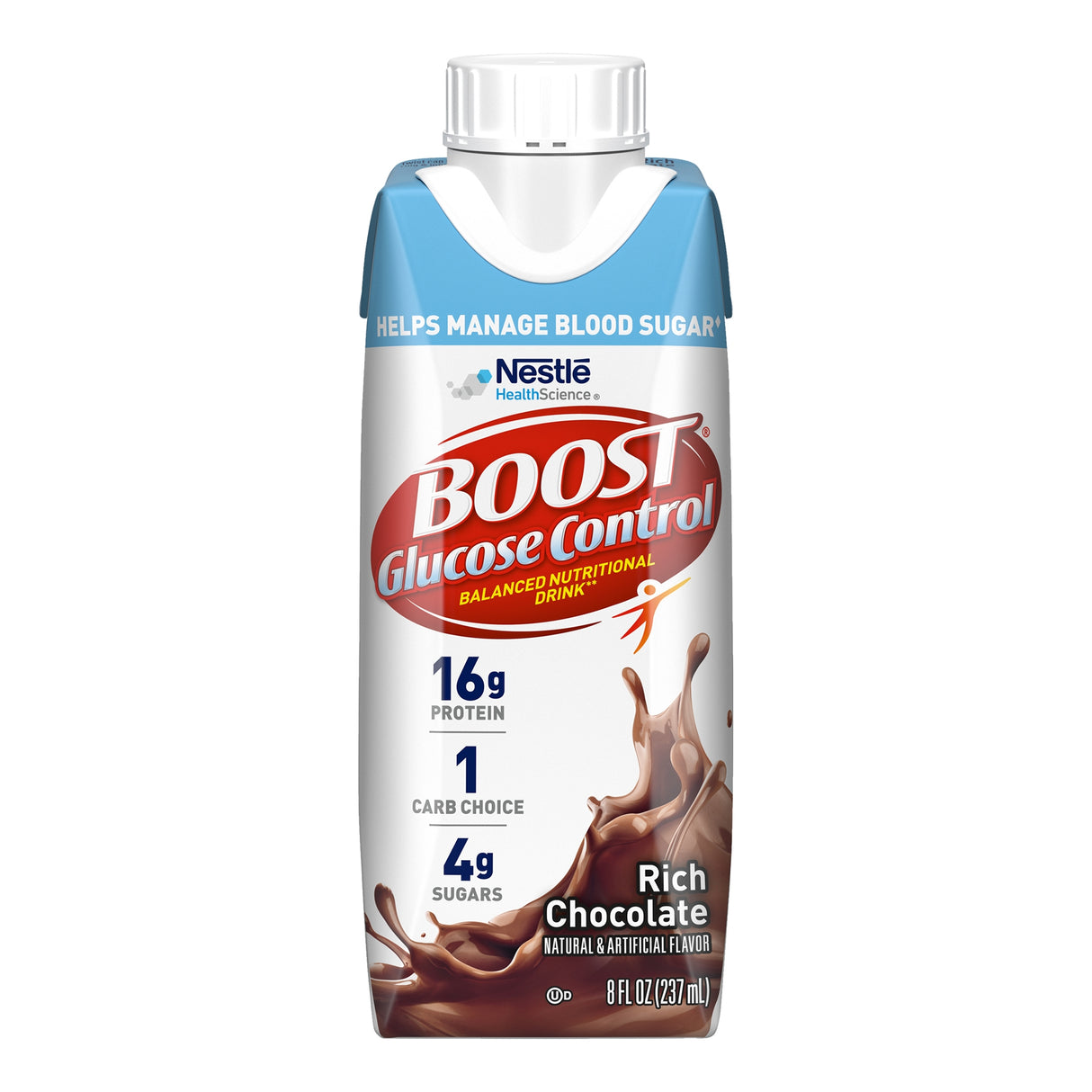 Oral Supplement Boost Glucose Control 8 oz Carton