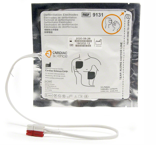 Cardiac Science Adult Defibrillation Electrode Pads