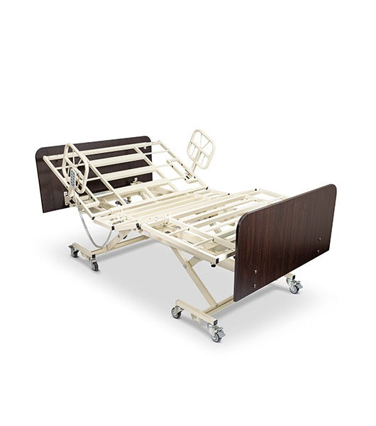 Lincoln Expandable Bariatric LTC Ultra Low Beds with Built in Scale
