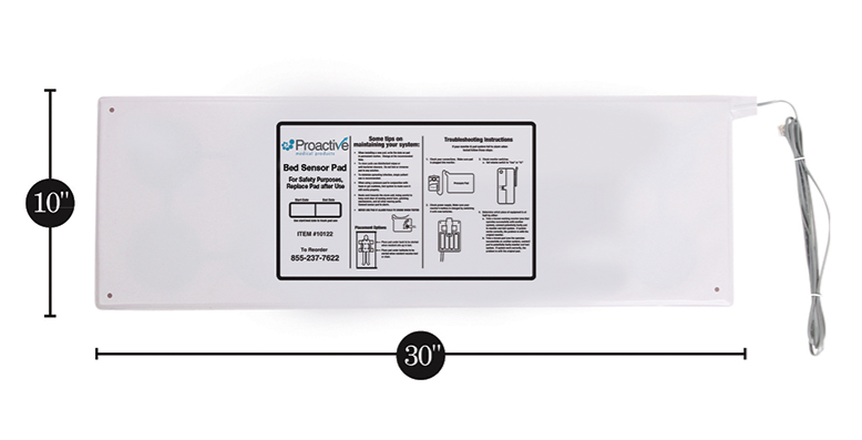 Proactive Classic Bed Sensor Pad 10” X 30”