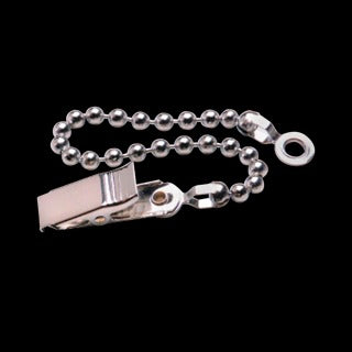 Security Clips with Bead Chain