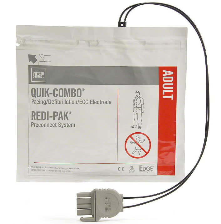 Lifepack CR Plus Replacement Kit for Charge Pak 1 Set of Electrodes